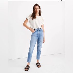 Madewell The Momjean in Melva Wash